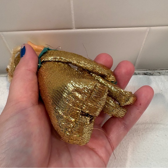 Vintage “Knee Hugger” Elf or Pixie Christmas Ornament - Picture 5 of 9